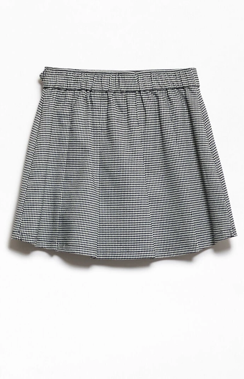Pacsun Kids Plaid Buckle Skort