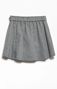 Pacsun Kids Plaid Buckle Skort