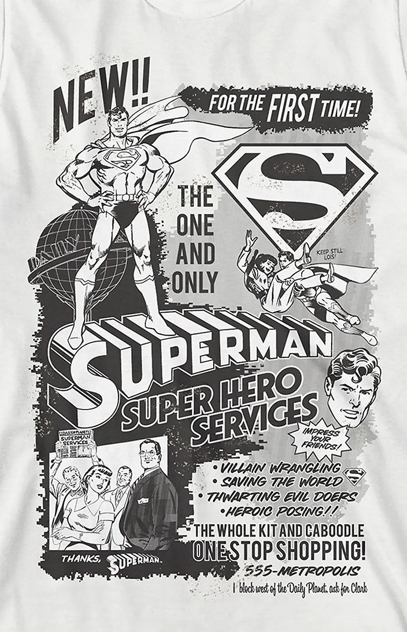 Kids Retro Superman T-Shirt