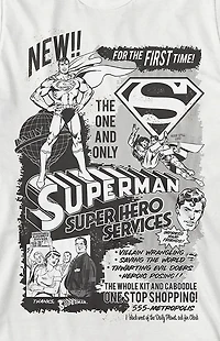 Kids Retro Superman T-Shirt