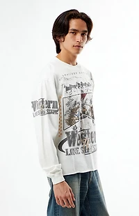 Pacsun Western Cropped Long Sleeve T-Shirt
