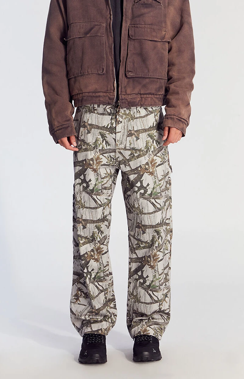 Pacsun Dylan Baggy Jeans Carpenter Light Camo