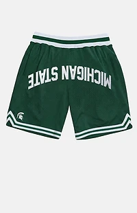 UPSIDE Michigan State University Spartans Varsity Mesh Shorts