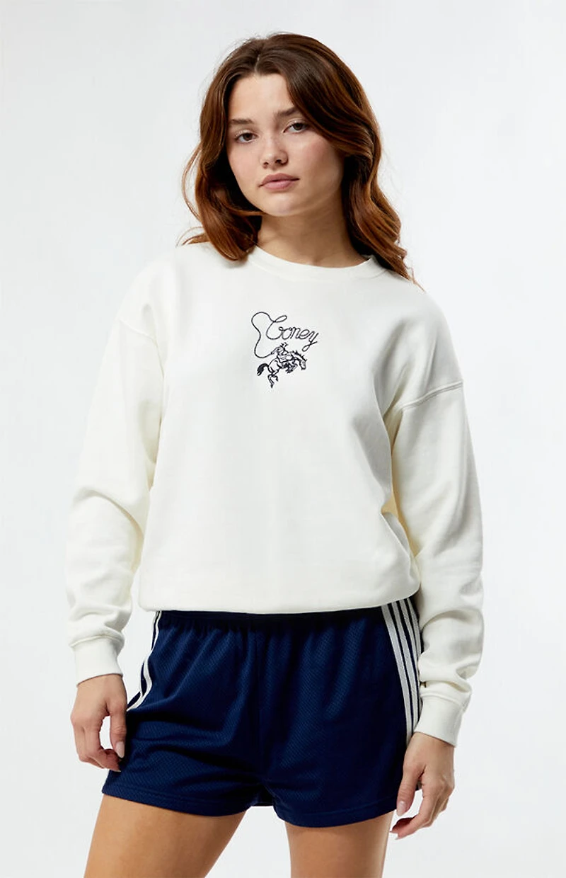 Coney Island Picnic Cowboy Lounge Crew Neck Sweatshirt
