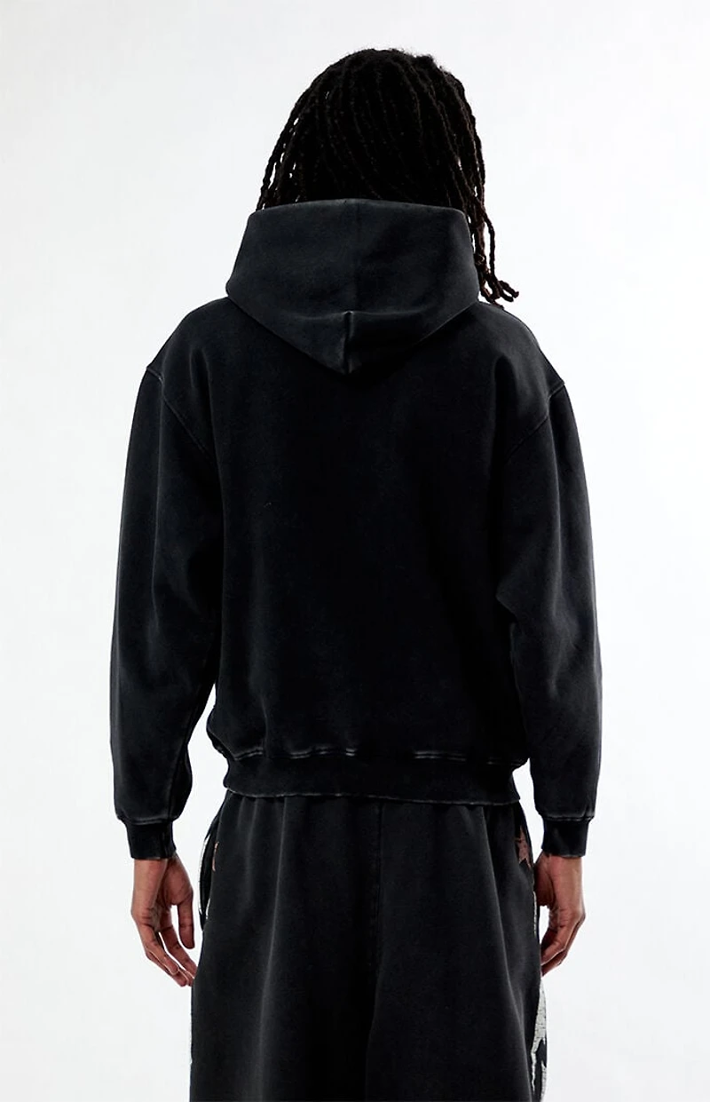 Pacsun Washed Black Hoodie