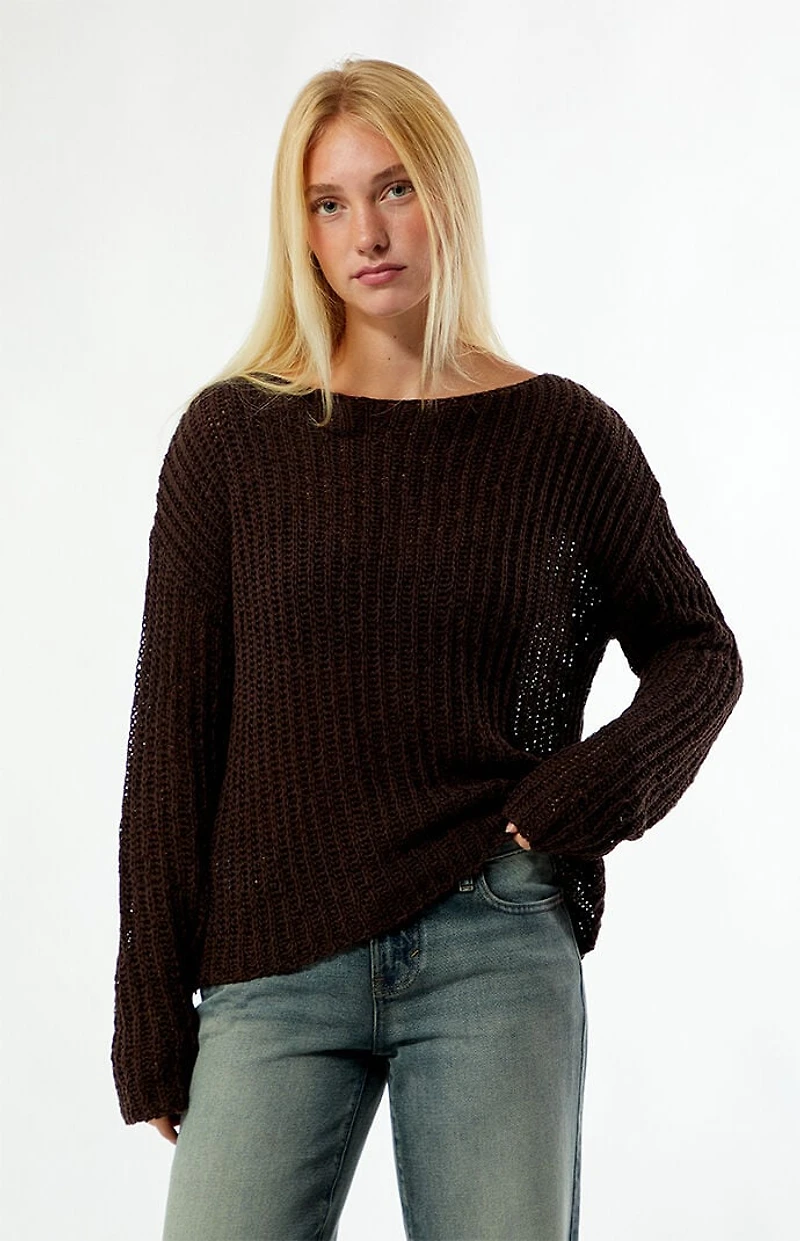 Your Favorite Chunky Open Knit Sweater