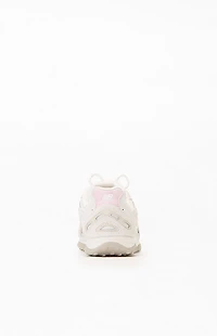 New Balance White & Pink 204L Sneakers