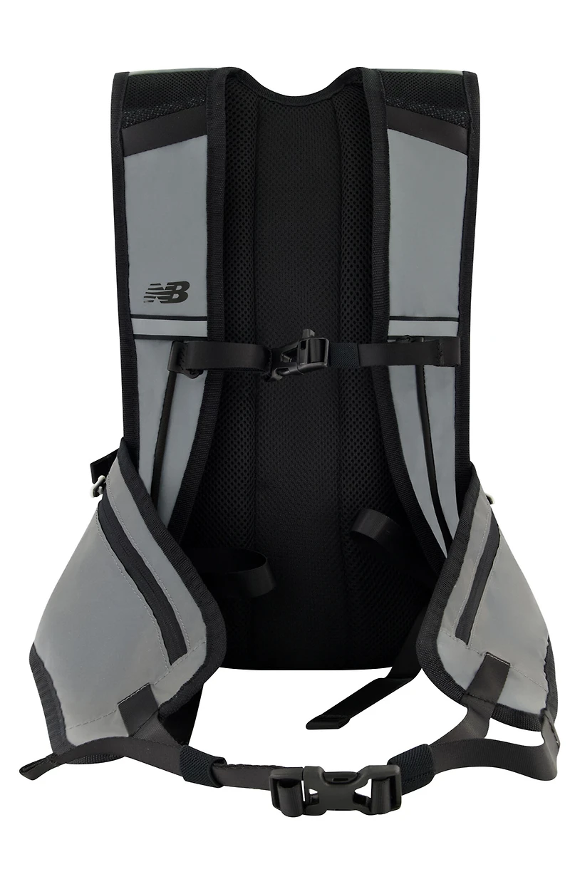 New Balance Gray Performance 15L Hydration Backpack