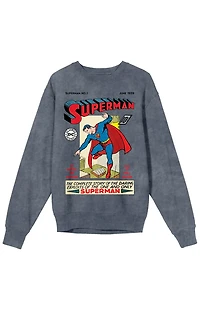 Superman 90th Anniversary Crew Neck Sweatshirt
