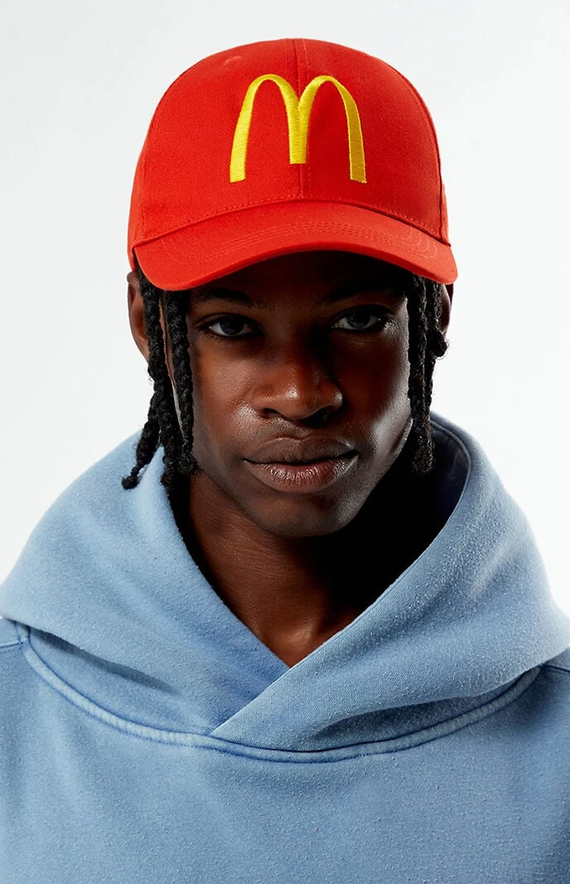 McDonaldland Red Big Logo Snapback Hat