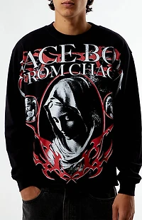 Pacsun Grace From Chaos Cropped Long Sleeve T-Shirt