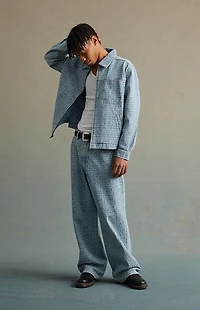 RARE DNM EDIT Jacquard Denim Gas Jacket