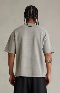 Fear of God ESSENTIALS Concrete Heather Signature '90s Short Sleeve T-Shirt