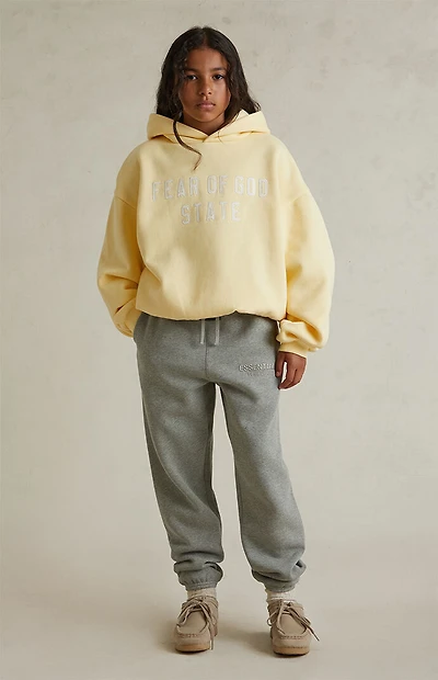 Fear of God ESSENTIALS Kids Concrete Heather Classic Sweatpants