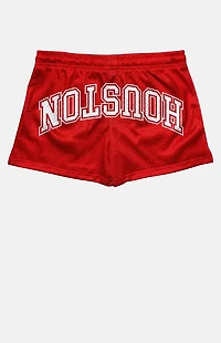 UPSIDE University of Houston Cougars Mini Mesh Shorts