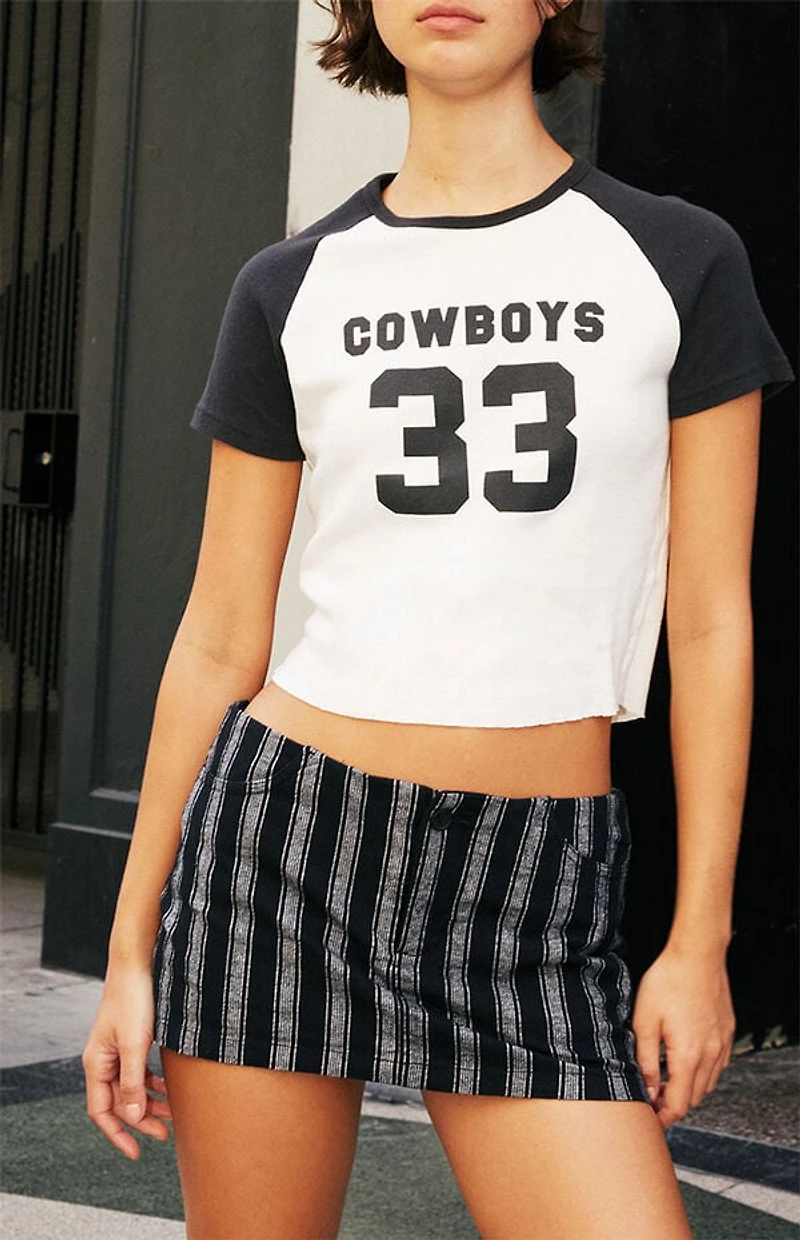 John Galt Cowboy 33 Raglan Baseball T-Shirt
