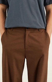 Pacsun Brown Baggy Trousers