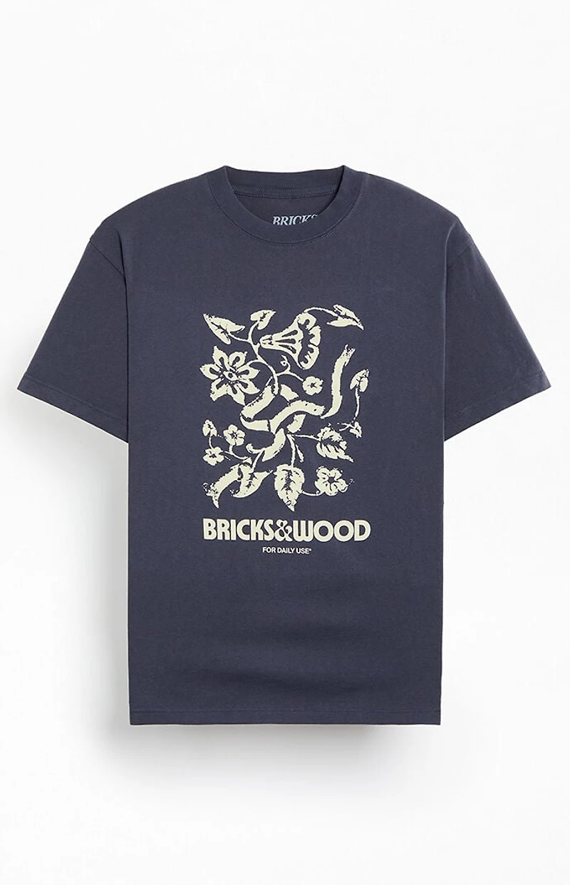 Bricks & Wood For Daily Use Floral T-Shirt