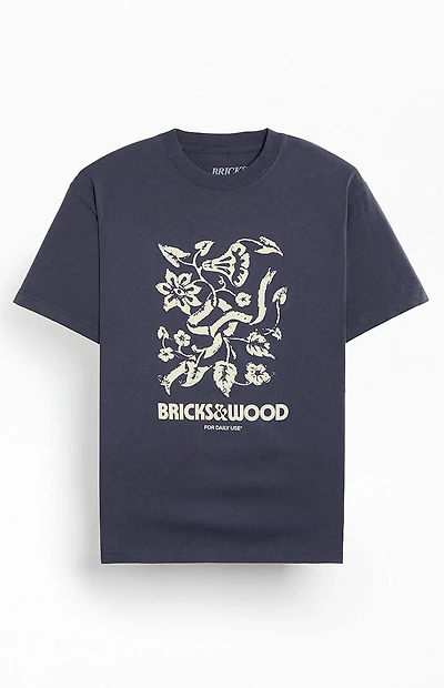Bricks & Wood For Daily Use Floral T-Shirt