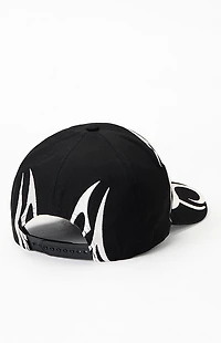 Pacsun Black Ascend Logo Snapback Hat