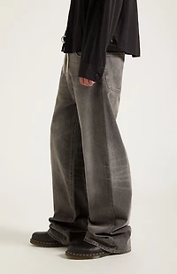 Pacsun Blake Extreme Baggy Jeans Drawstring Gray