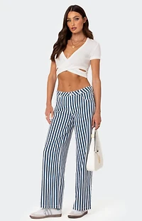 Edikted Dez Crisscross Waffle Top