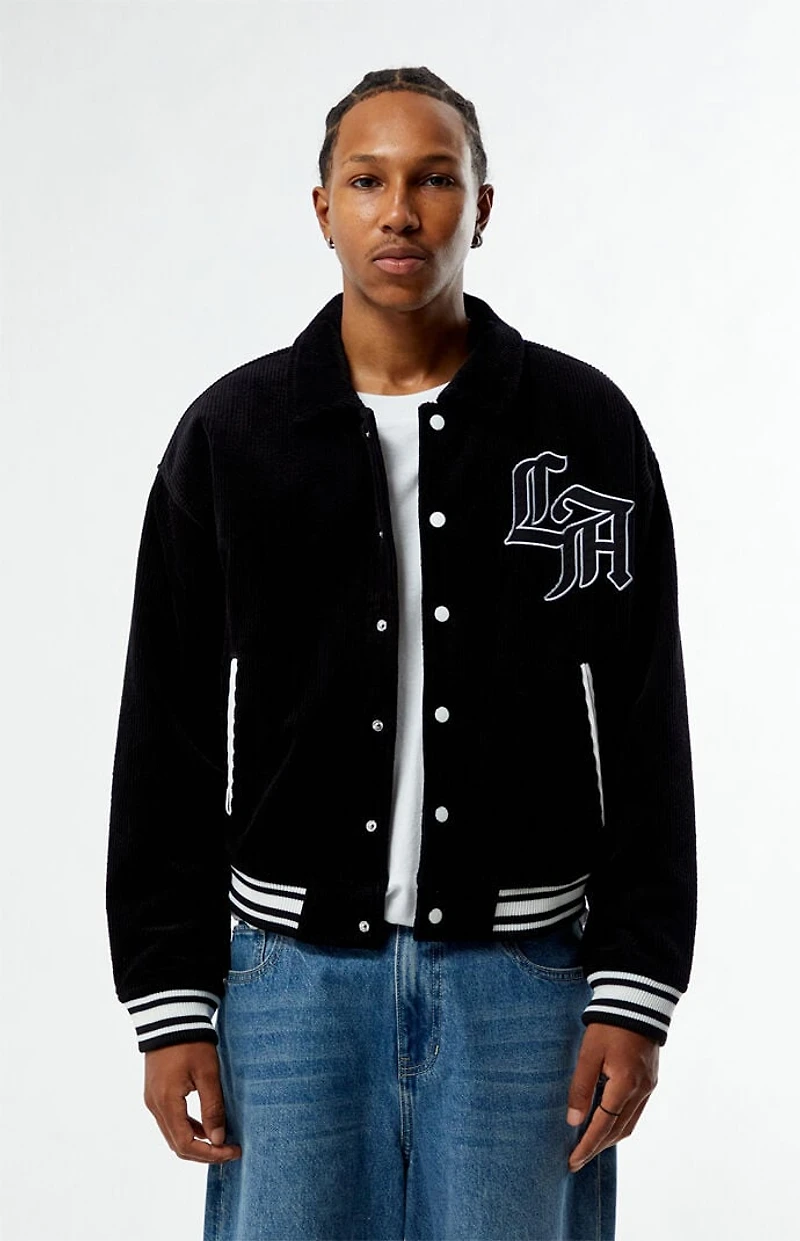 Pacsun City Corduroy Varsity Jacket