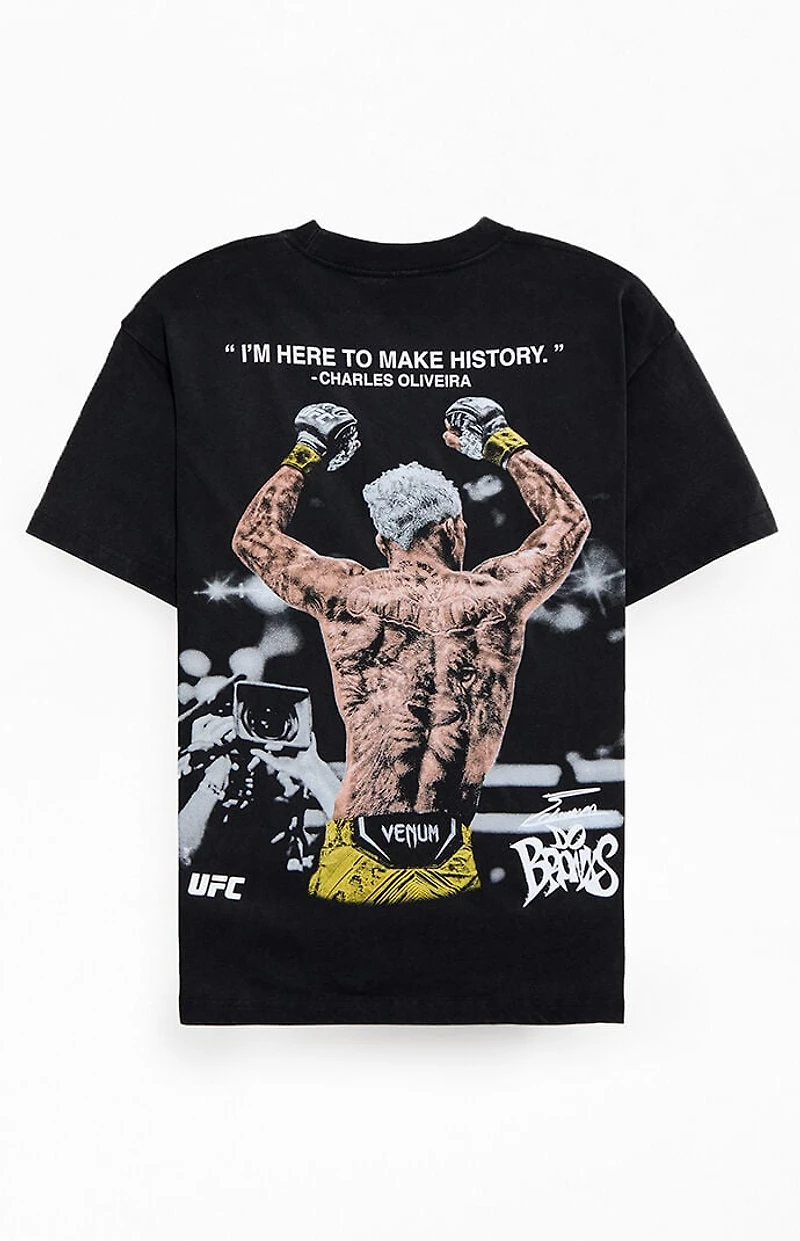 UFC Charles Oliveira Back Up Oversized T-Shirt