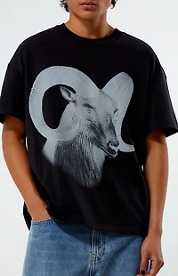 Pacsun Ram Cropped Boxy T-Shirt
