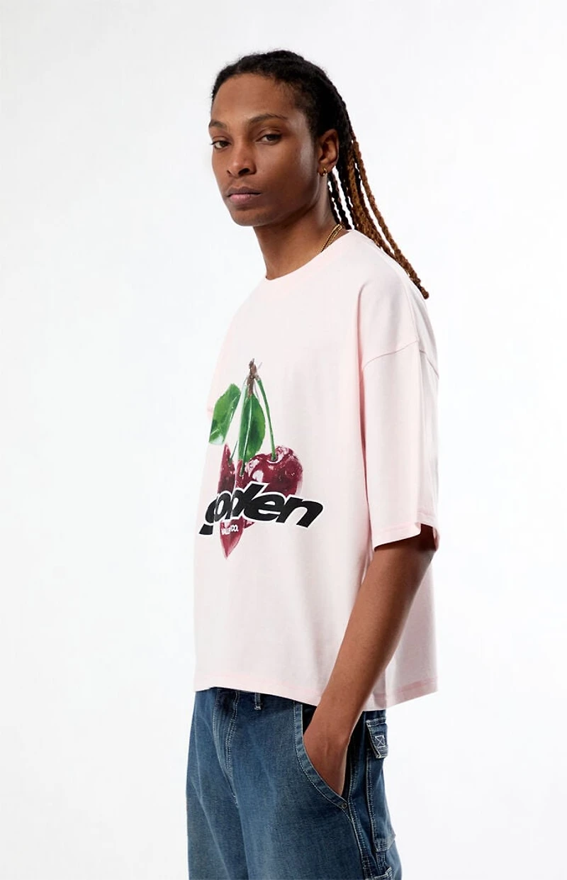 Pacsun Golden Cropped Boxy T-Shirt