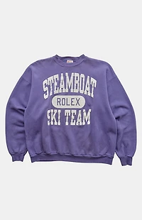 PS VINTAGE '90s Steamboat Rolex Ski Team Crew Neck Sweatshirt