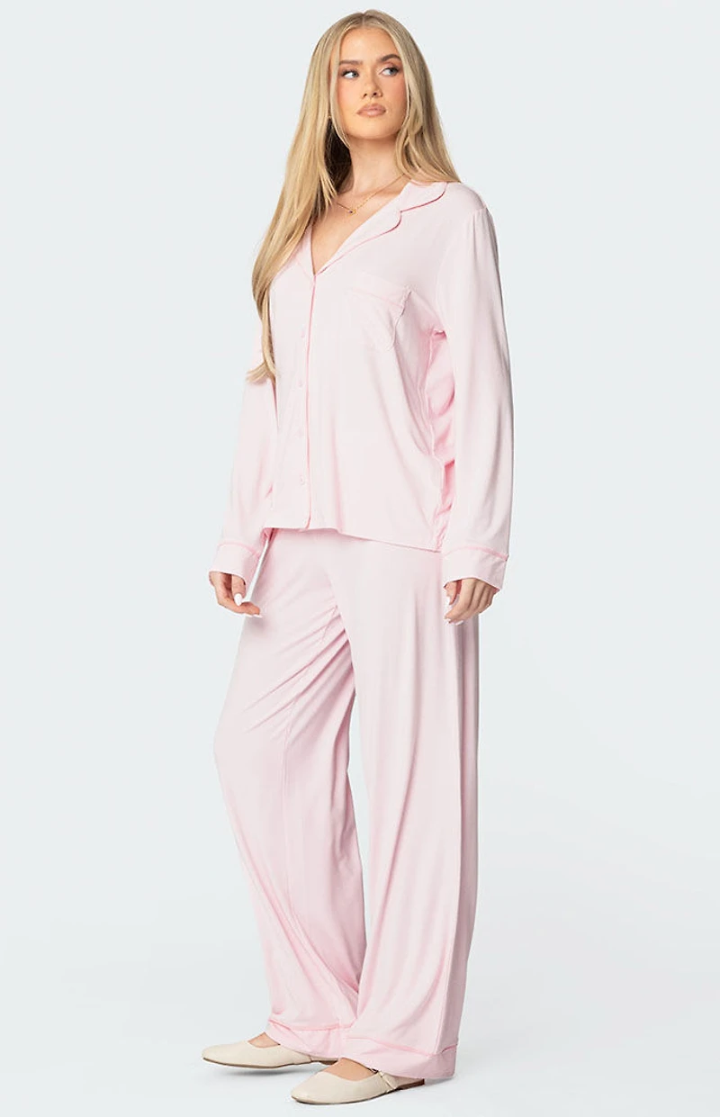 Edikted Jeanette Button Up Shirt