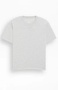 Pacsun Heather Grey Premium Cropped T-Shirt