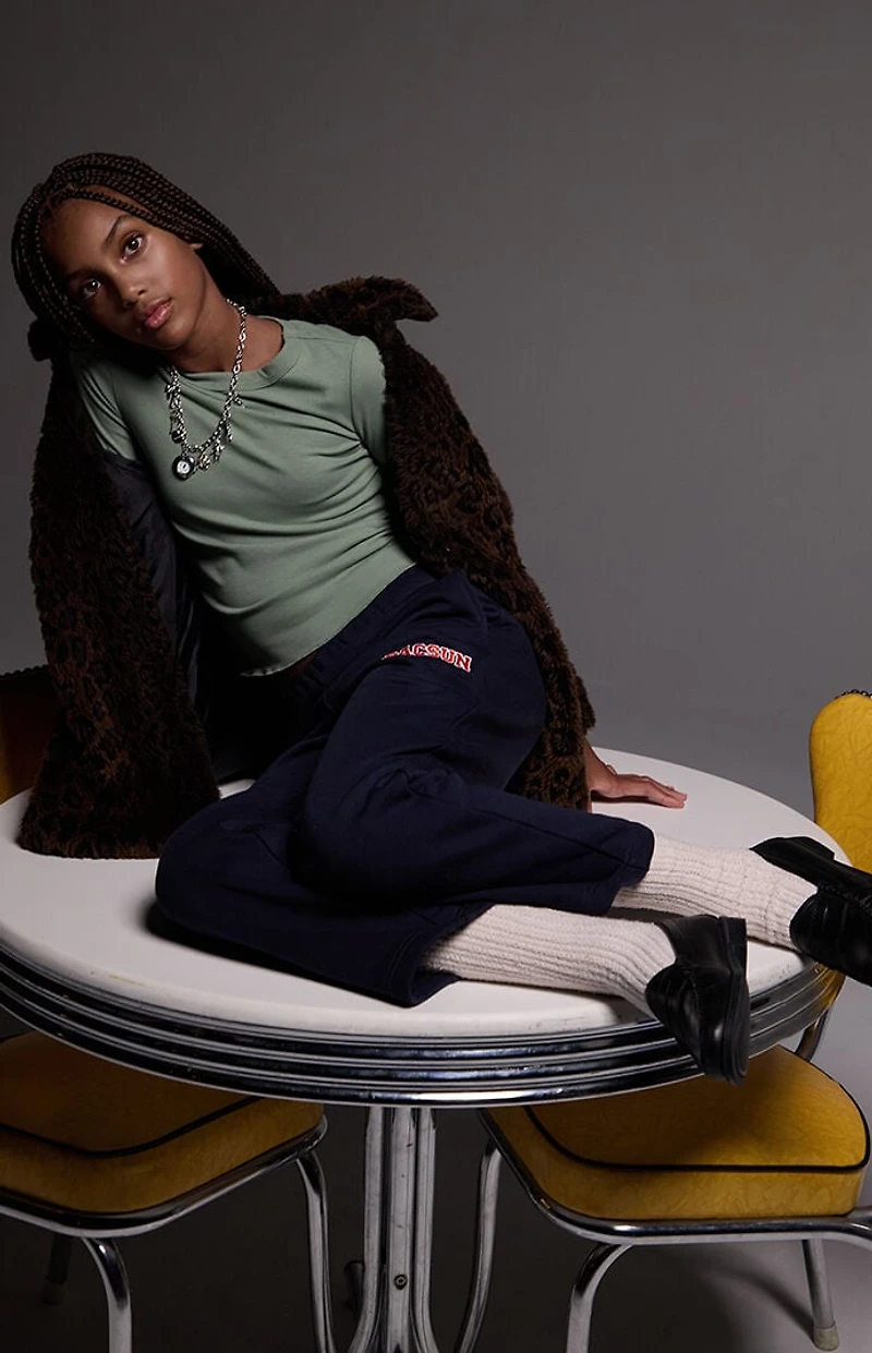 Pacsun Kids Colorblock Baggy Sweatpants