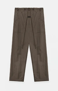 Fear of God ESSENTIALS Brown Textured Nylon Utility Pants