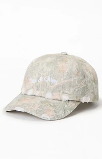MUSEUM OF PEACE & QUIET Wordmark Camo Dad Hat
