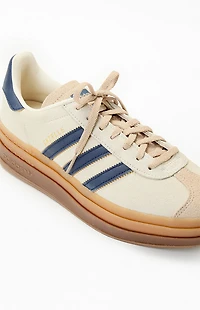 adidas Women's Tan & Gazelle Bold Sneakers