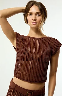 Third Charm Holland Open Back Top