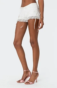 Edikted Marielle Ribbon Shorts