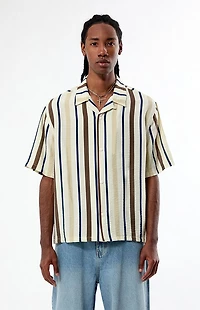 Pacsun Striped Camp Shirt