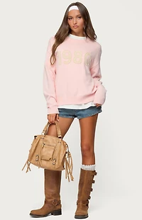 Edikted 1980 Oversized Knit Sweater