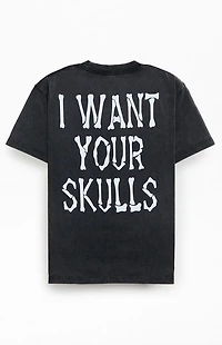 The Misfits Skull Vintage Wash T-Shirt