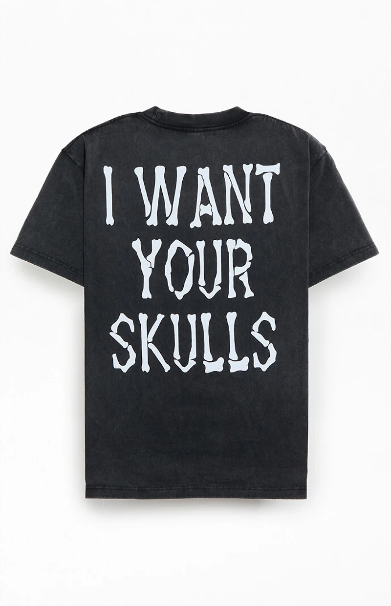 The Misfits Skull Vintage Wash T-Shirt