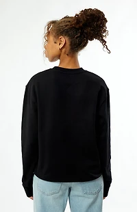 PS / LA Pool Ball Leopard Crew Neck Sweatshirt