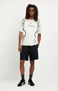 Pacsun Fleece Black Sweat Shorts