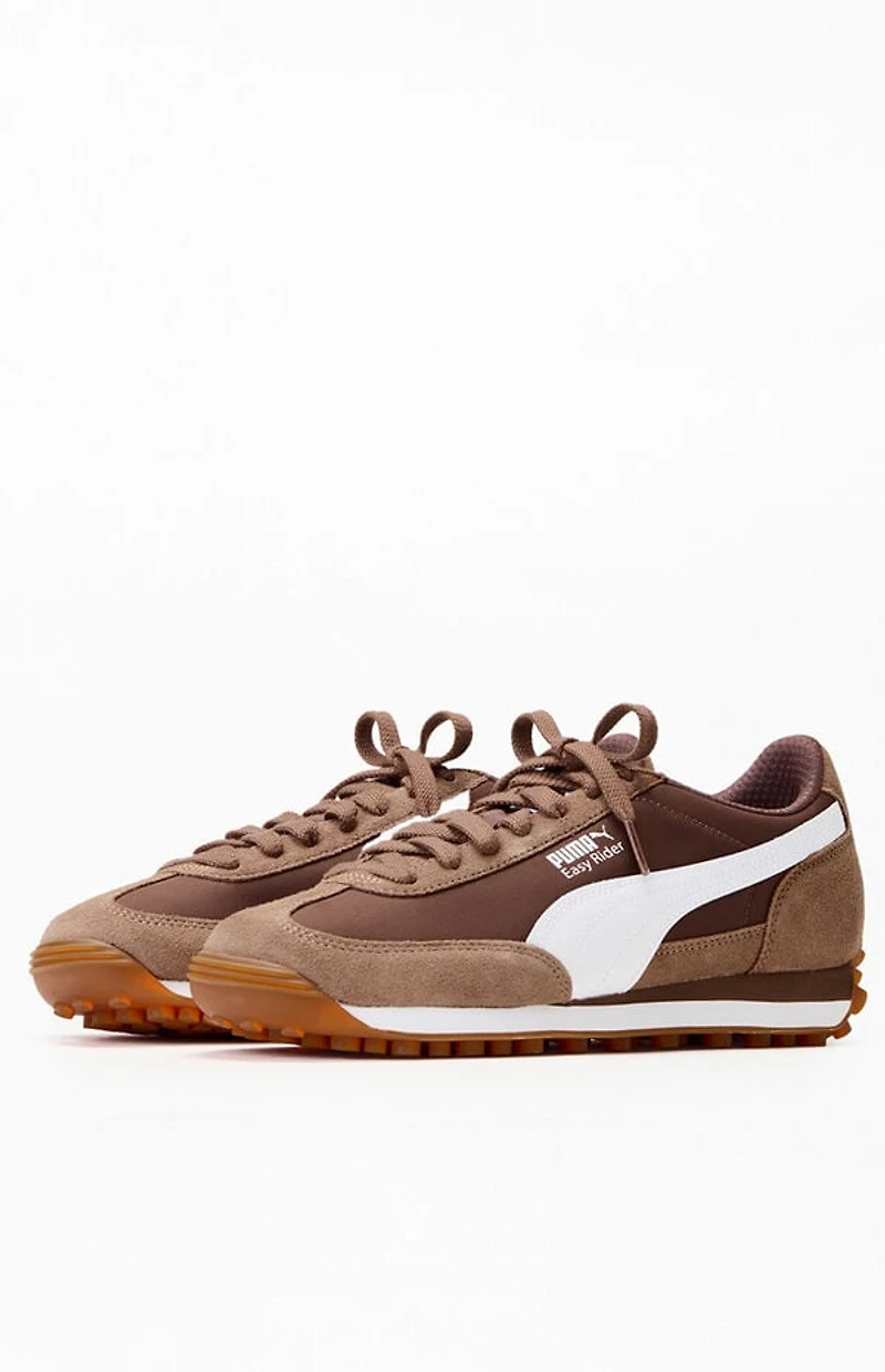 Puma Women's Brown Easy Rider Sneakers