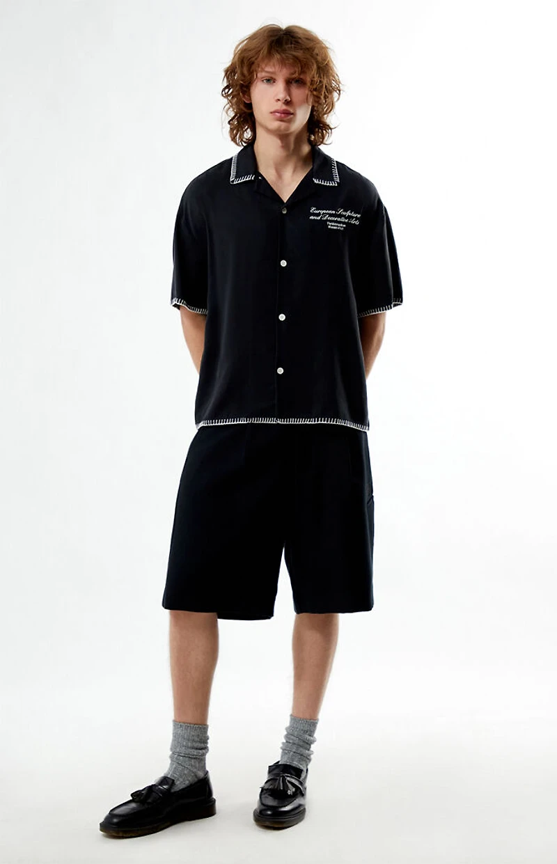 The Met x PacSun Ceremony Pleated Baggy Shorts