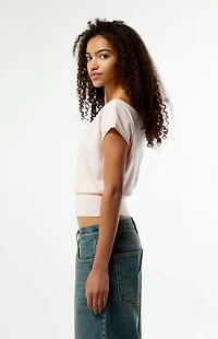 Your Favorite Eva Short Sleeve Sweater T-Shirt