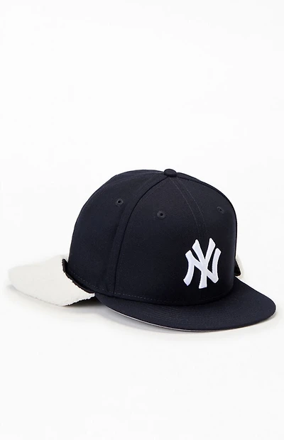 New Era NY Yankees Winter Dog Ear Fitted Hat