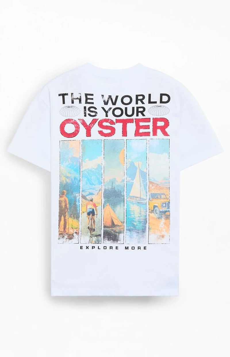 Oyster EXPEDITION The World Is Your T-Shirt